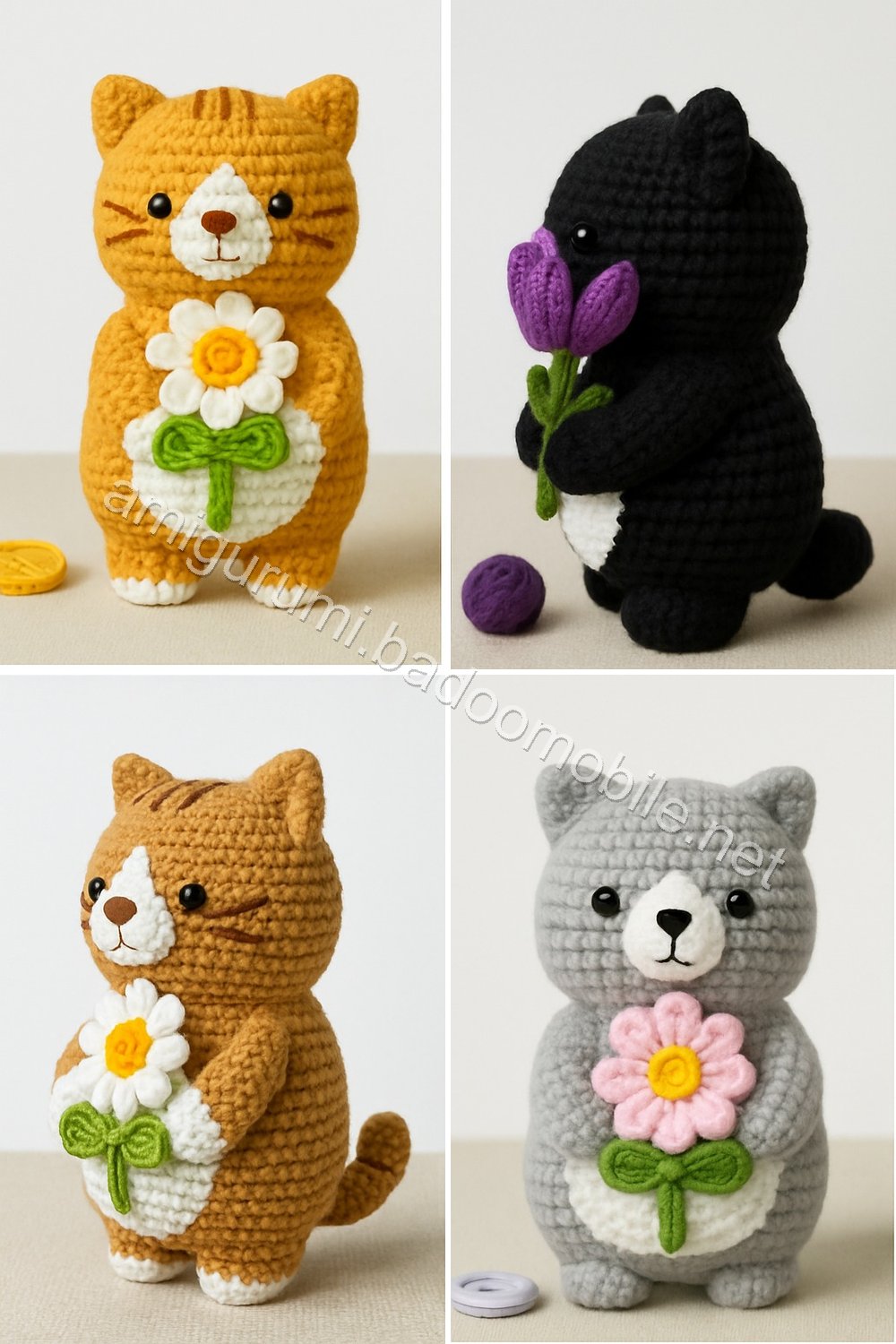 Amigurumi Kitten Free Pattern