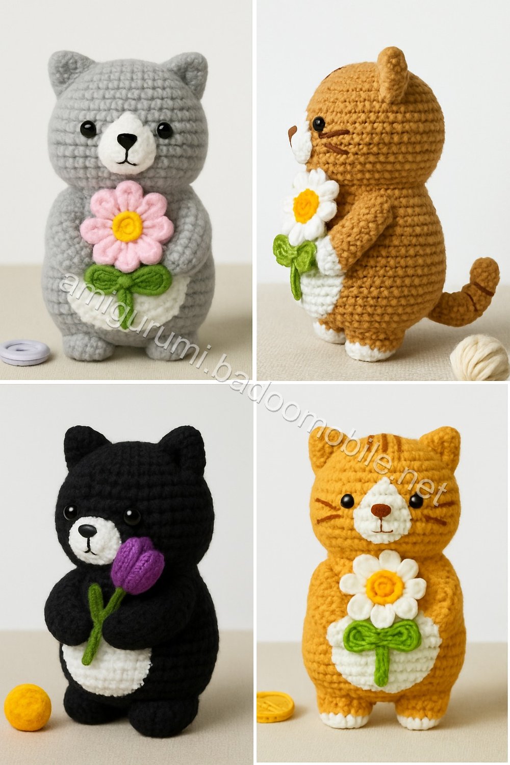 Amigurumi Kitten Free Pattern