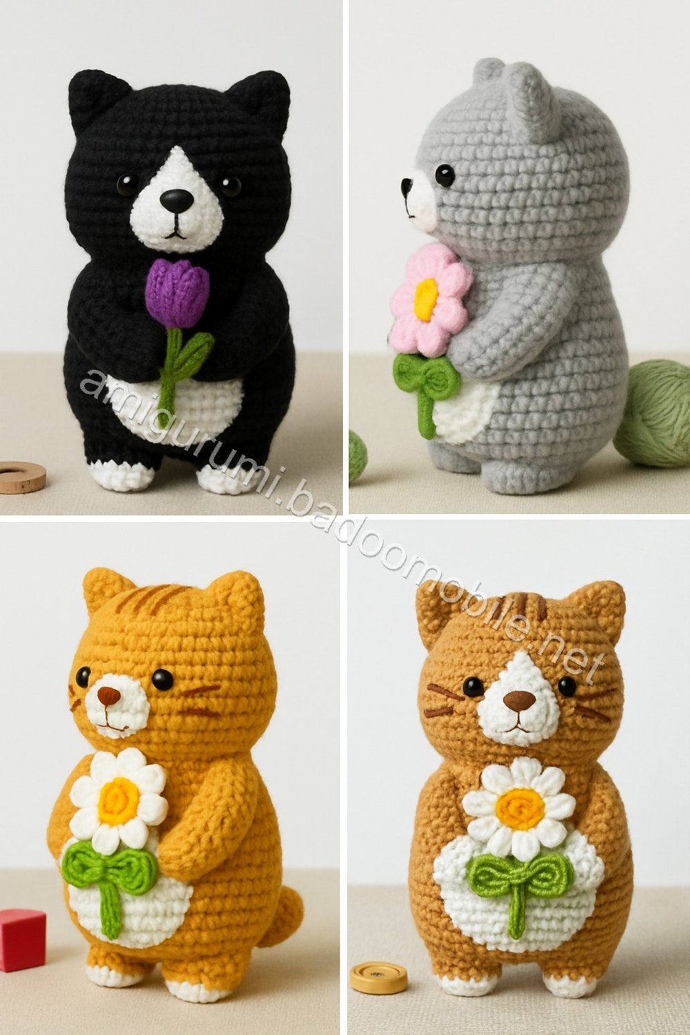 Amigurumi Kitten Free Pattern