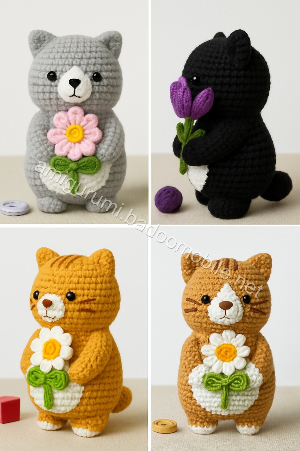 Amigurumi Kitten Free Pattern