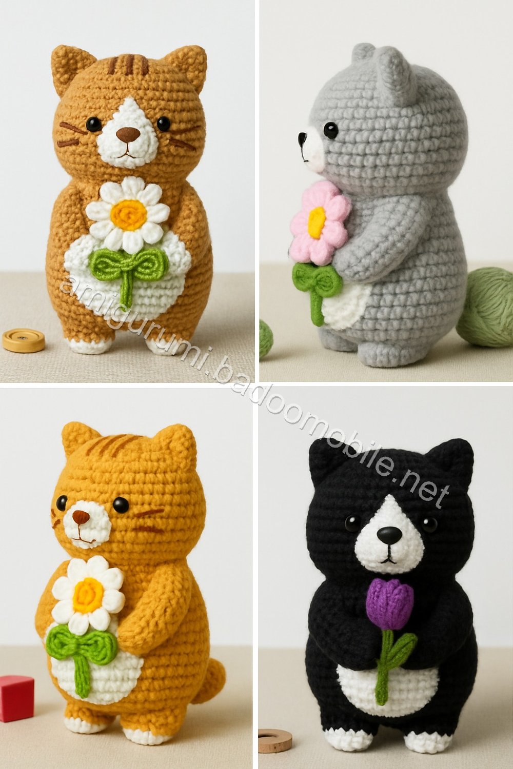 Amigurumi Kitten Free Pattern