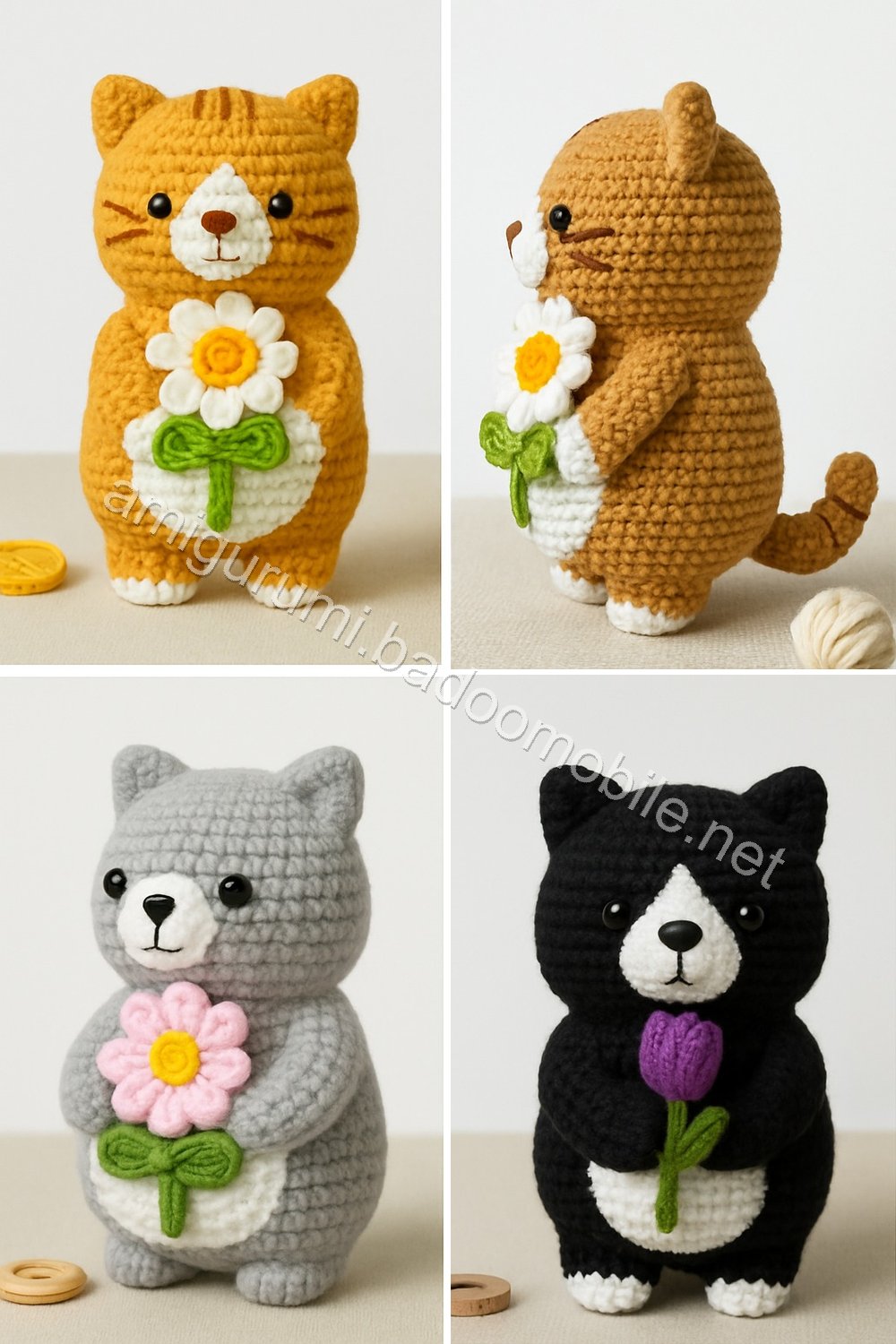 Amigurumi Kitten Free Pattern