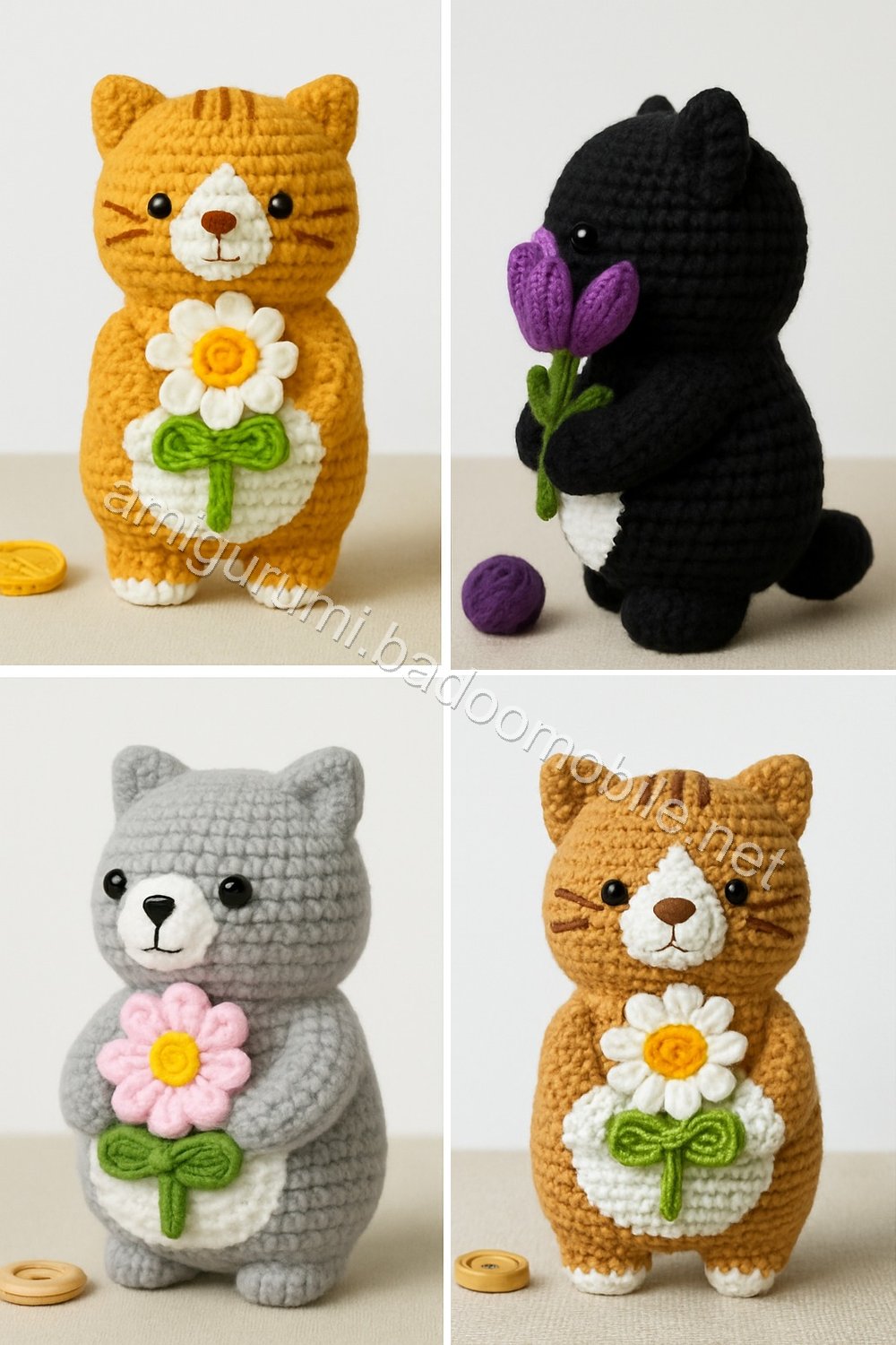Amigurumi Kitten Free Pattern