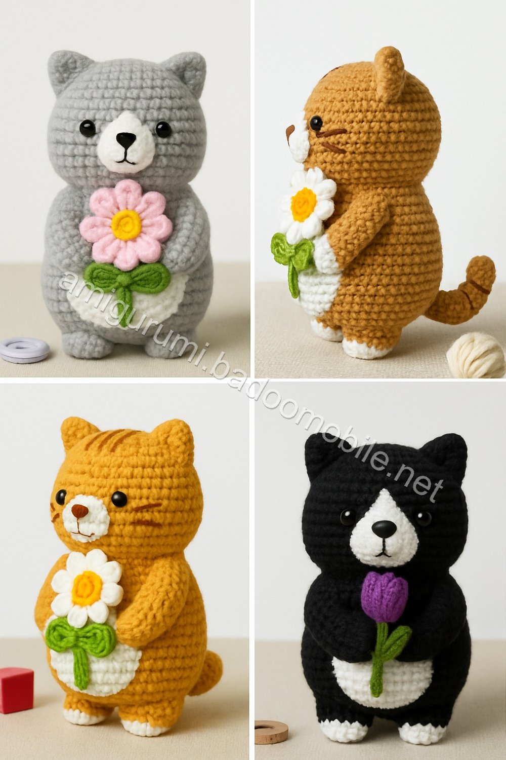 Amigurumi Kitten Free Pattern