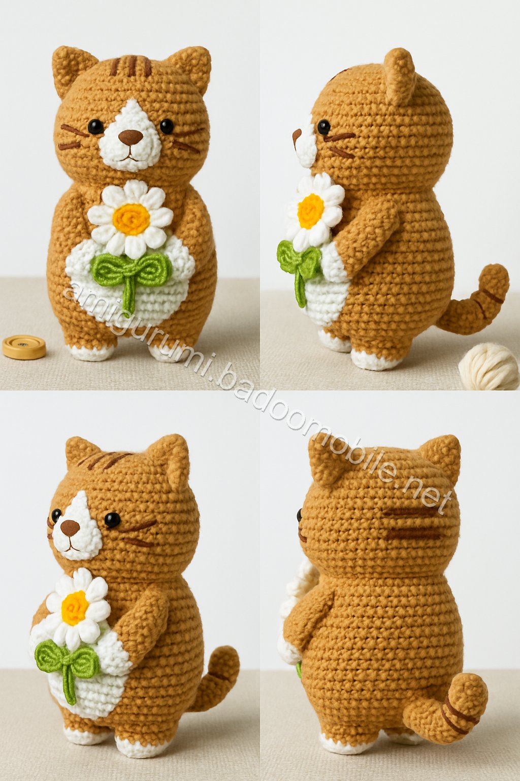 Amigurumi Kitten Free Pattern