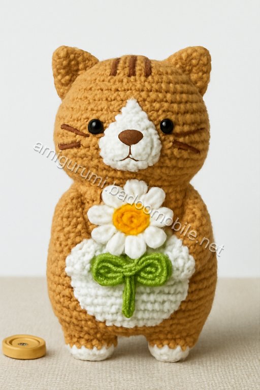 Amigurumi Kitten Free Pattern