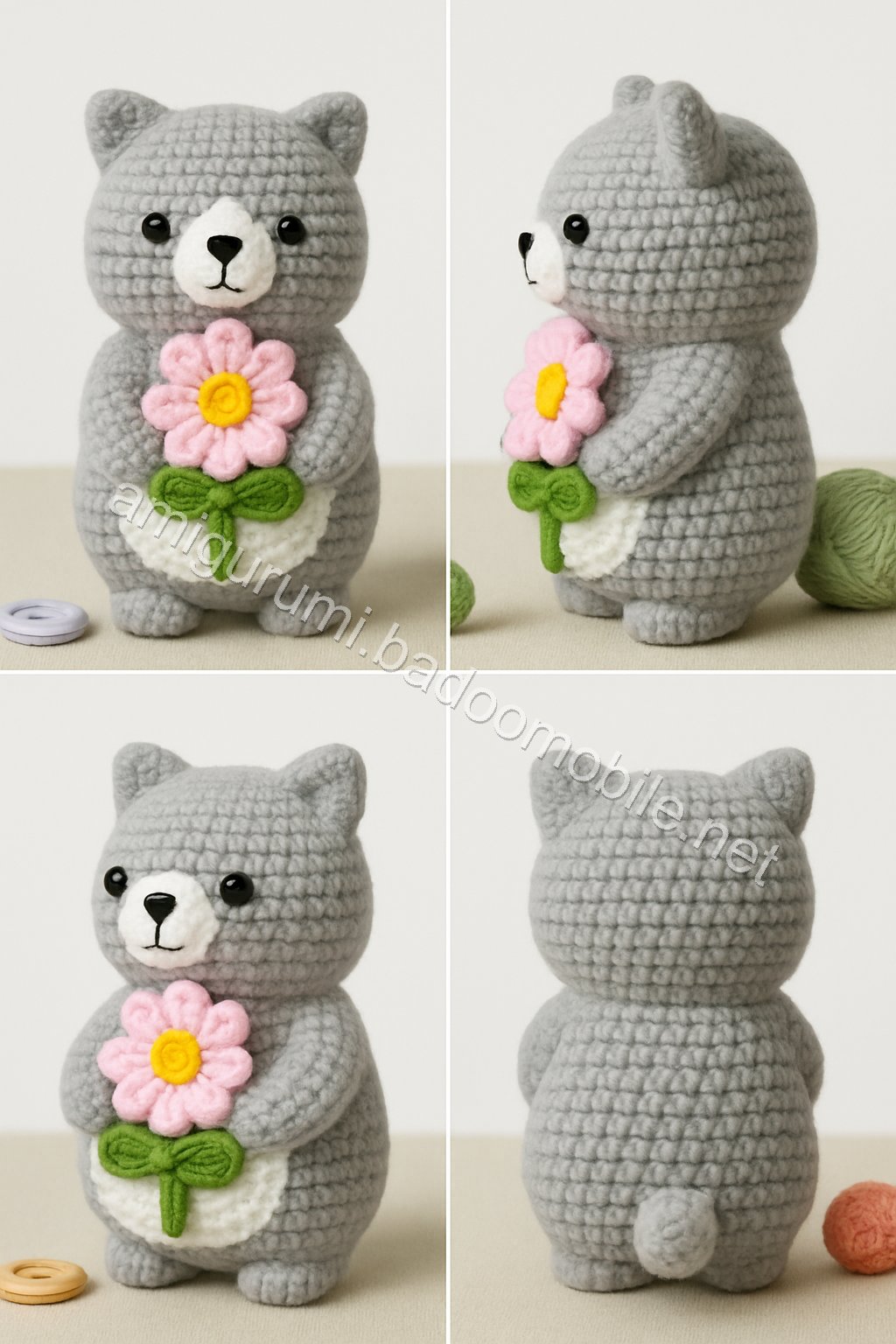 Amigurumi Kitten Free Pattern