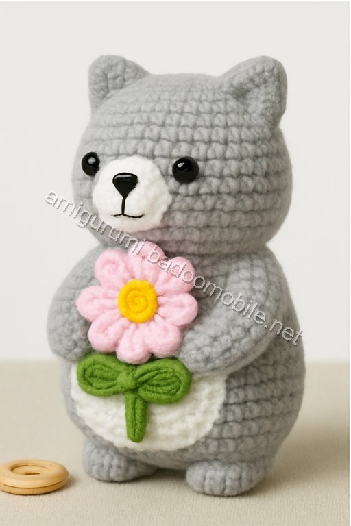 Amigurumi Kitten Free Pattern