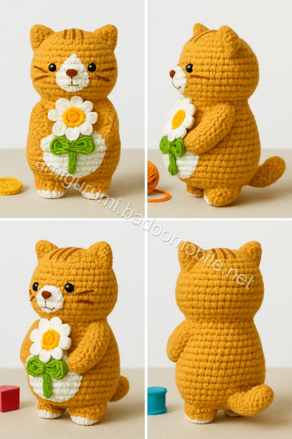 Amigurumi Kitten Free Pattern