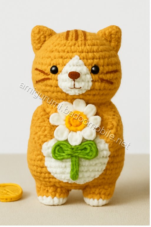 Amigurumi Kitten Free Pattern
