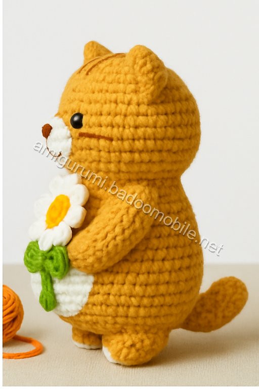 Amigurumi Kitten Free Pattern