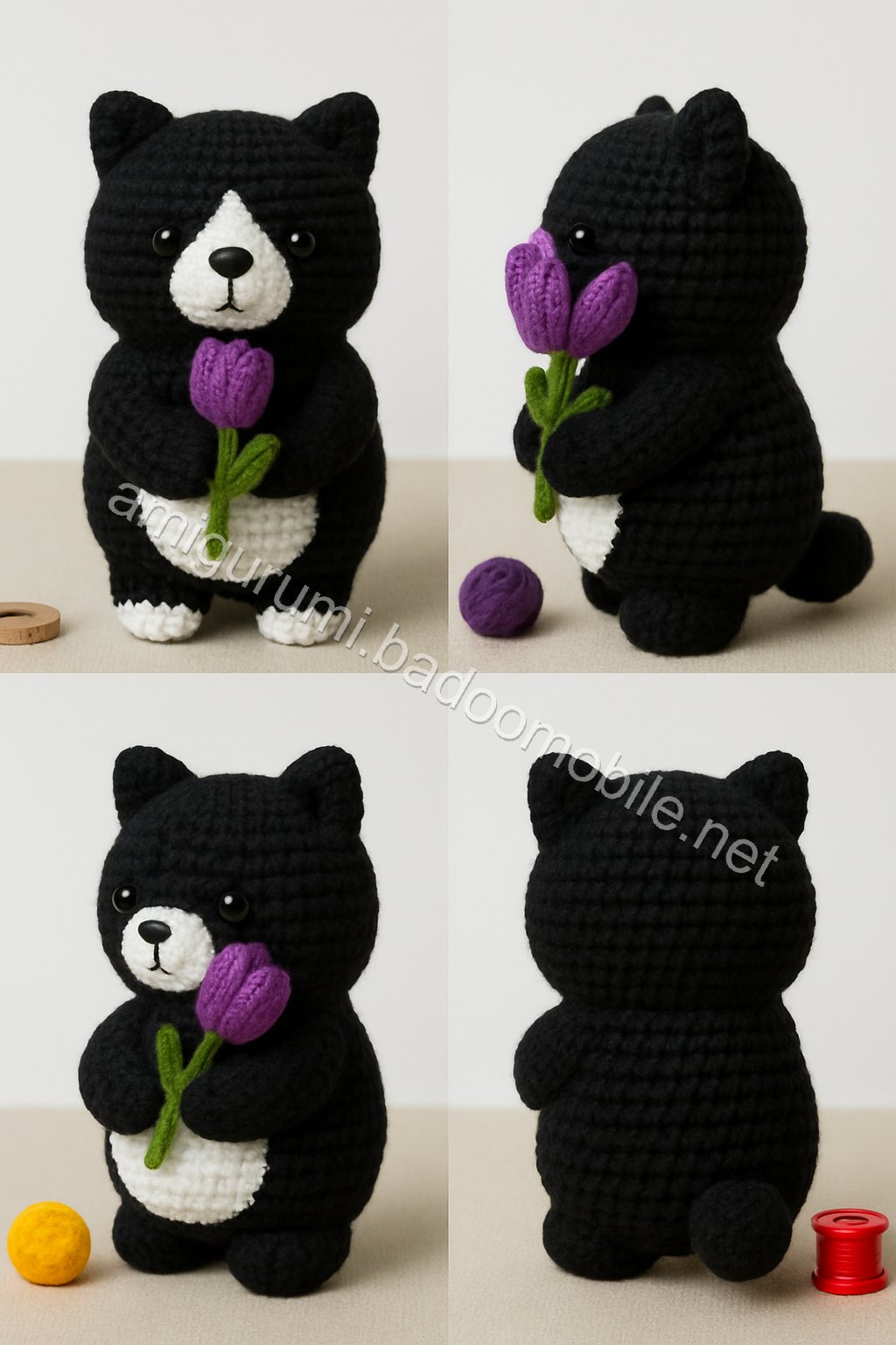 Amigurumi Kitten Free Pattern