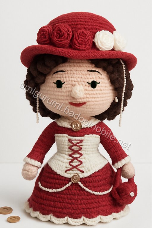 Amigurumi Elegant Victorian Lady Free Pattern
