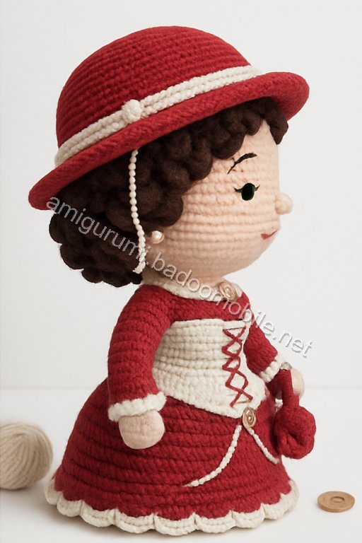 Amigurumi Elegant Victorian Lady Free Pattern