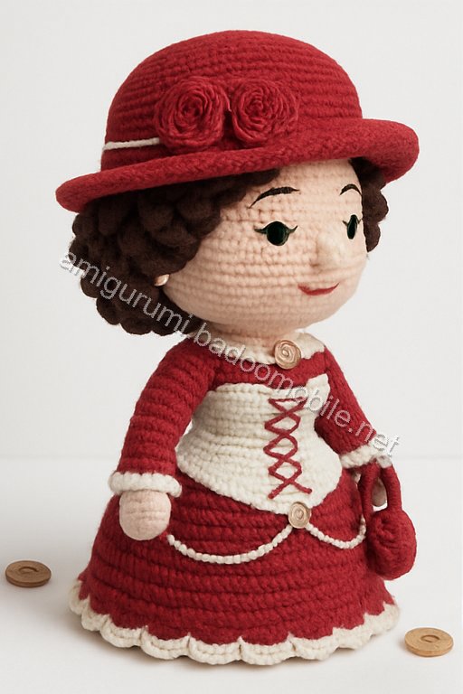 Amigurumi Elegant Victorian Lady Free Pattern