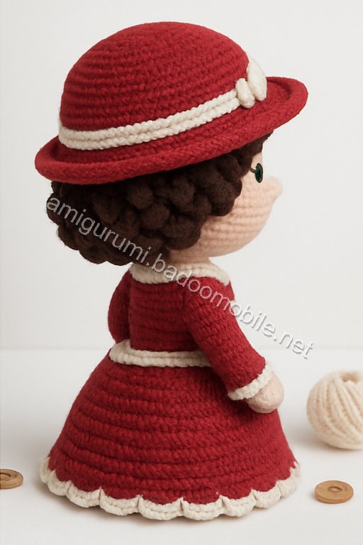 Amigurumi Elegant Victorian Lady Free Pattern