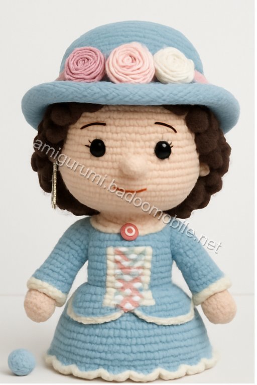 Amigurumi Elegant Victorian Lady Free Pattern