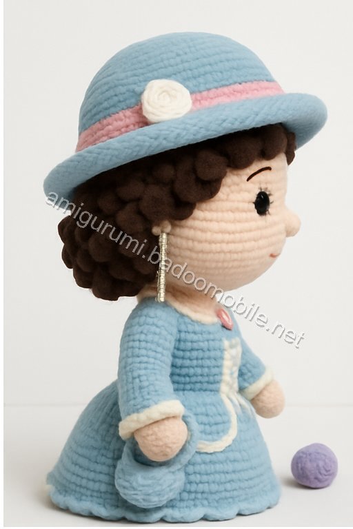 Amigurumi Elegant Victorian Lady Free Pattern