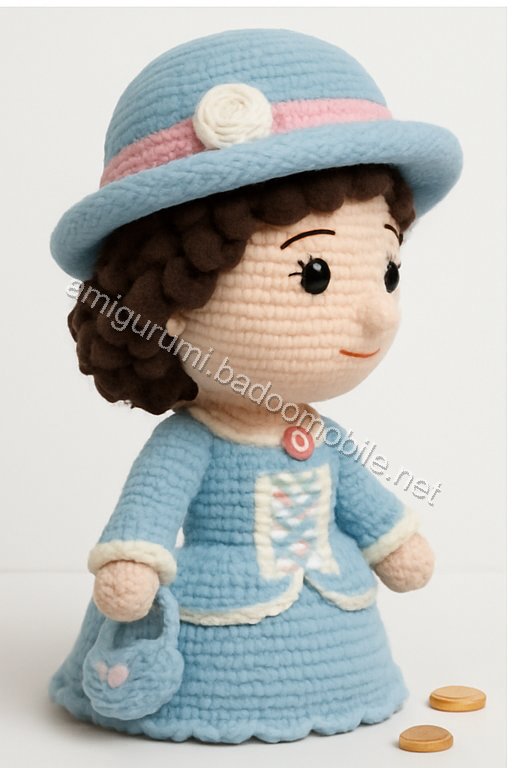 Amigurumi Elegant Victorian Lady Free Pattern