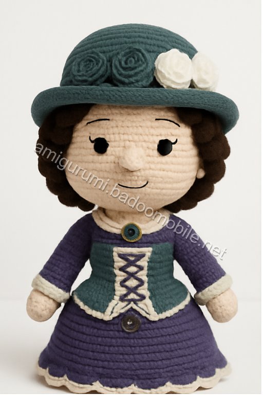 Amigurumi Elegant Victorian Lady Free Pattern