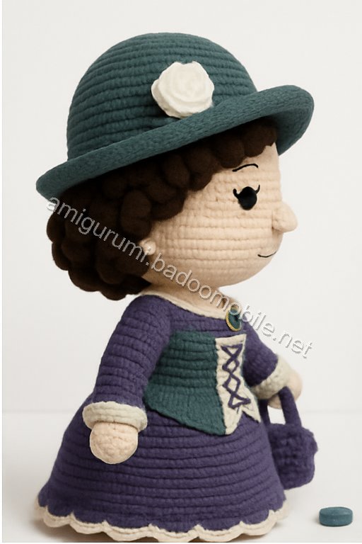 Amigurumi Elegant Victorian Lady Free Pattern