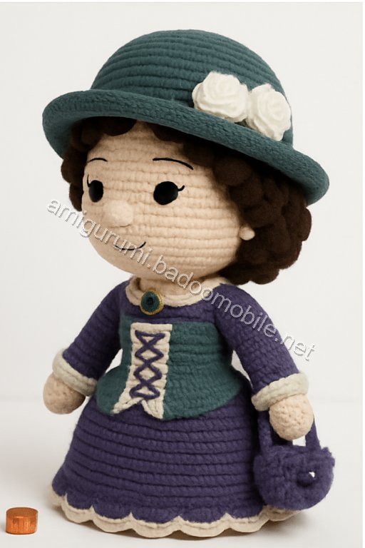 Amigurumi Elegant Victorian Lady Free Pattern