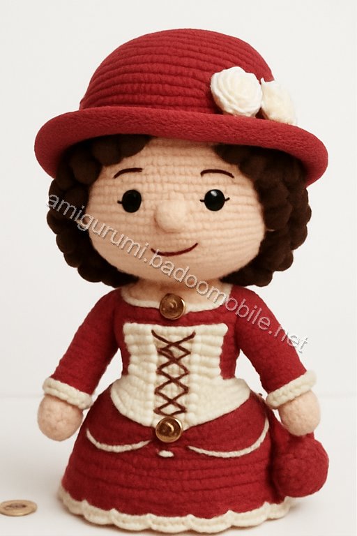 Amigurumi Elegant Victorian Lady Free Pattern