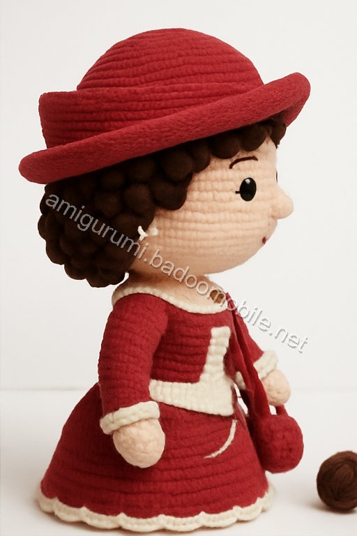 Amigurumi Elegant Victorian Lady Free Pattern
