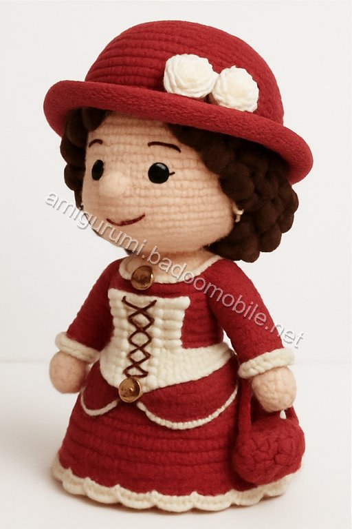 Amigurumi Elegant Victorian Lady Free Pattern