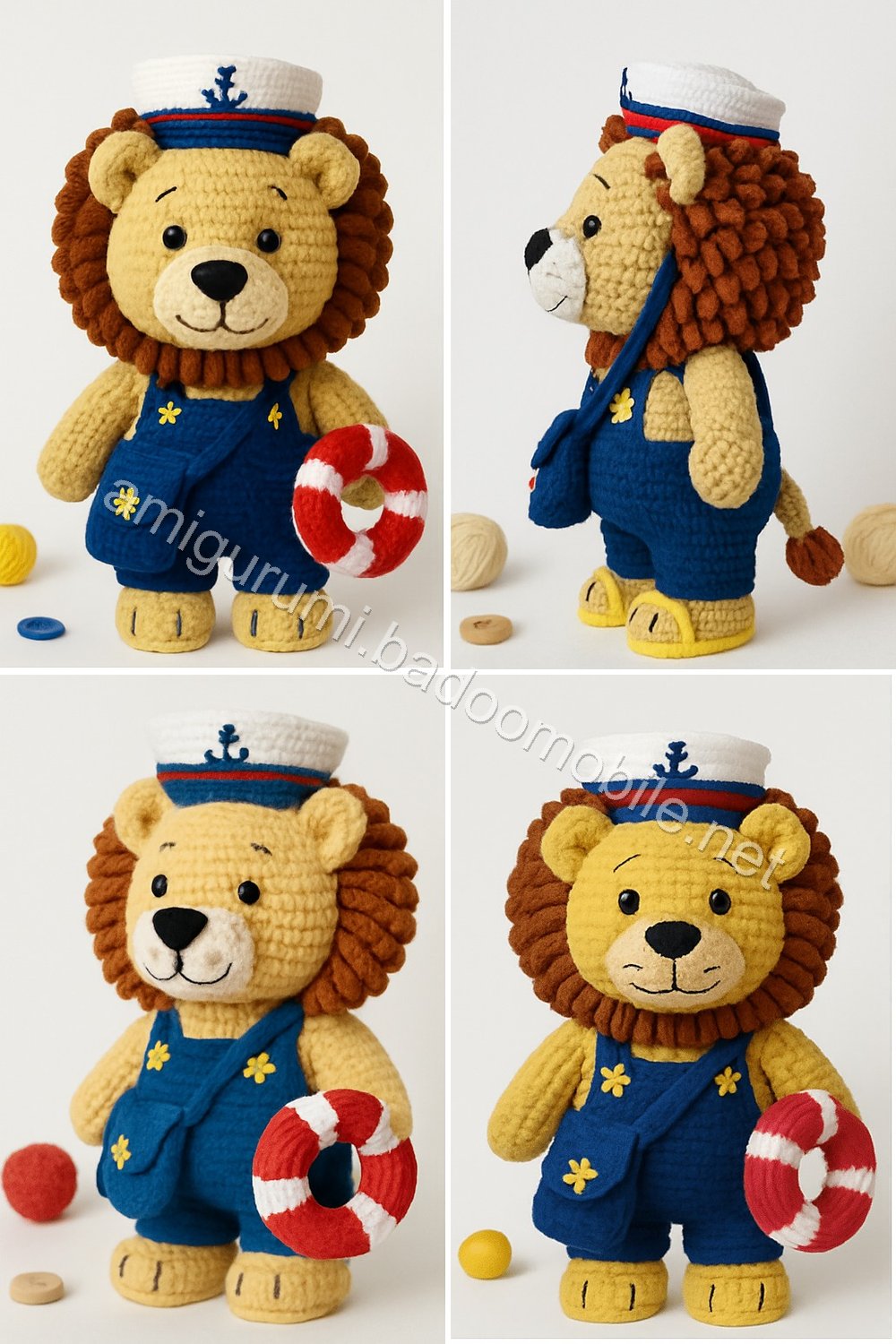 Amigurumi Captain Leo Free Pattern