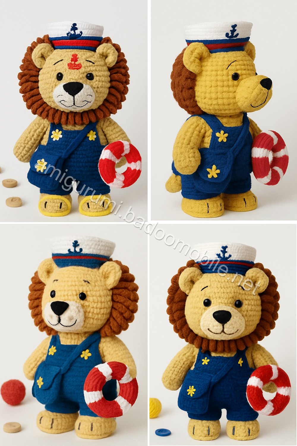 Amigurumi Captain Leo Free Pattern