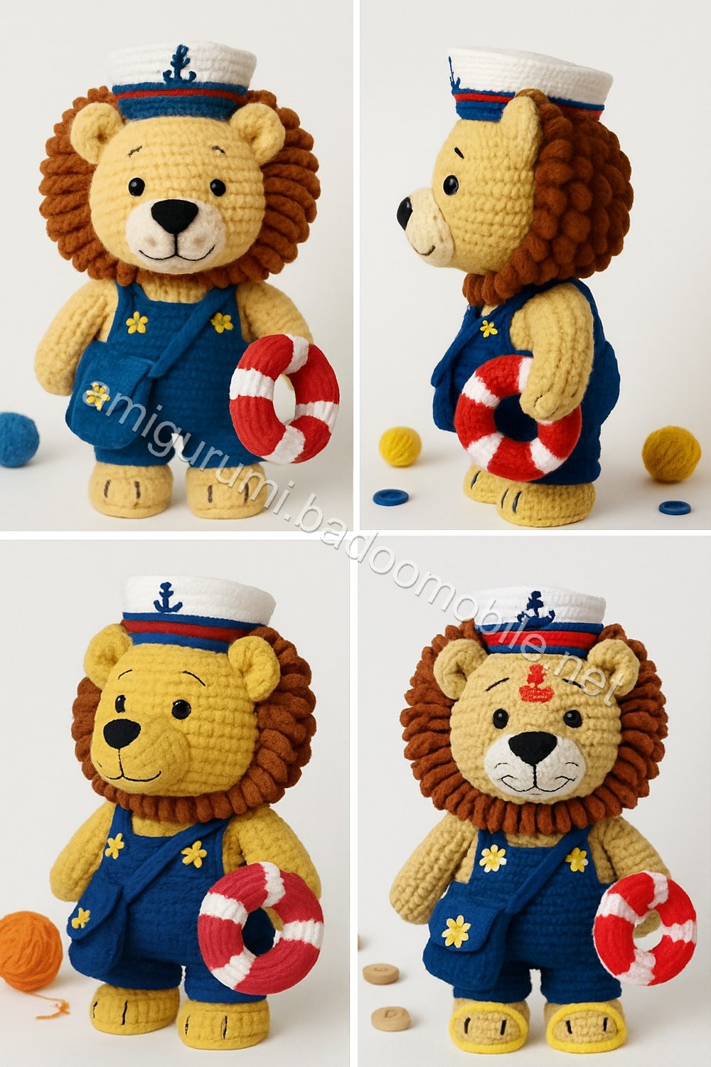 Amigurumi Captain Leo Free Pattern