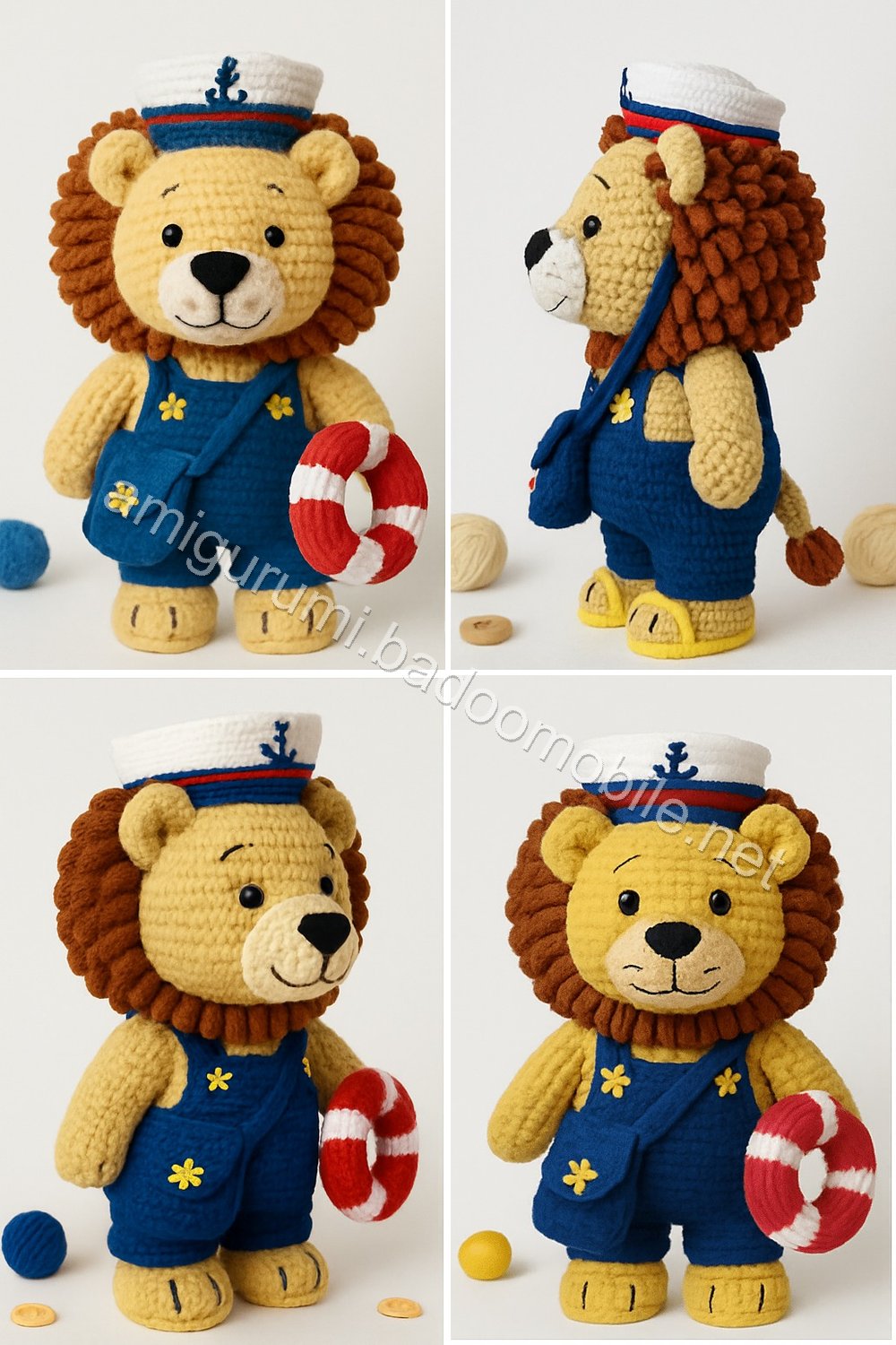 Amigurumi Captain Leo Free Pattern