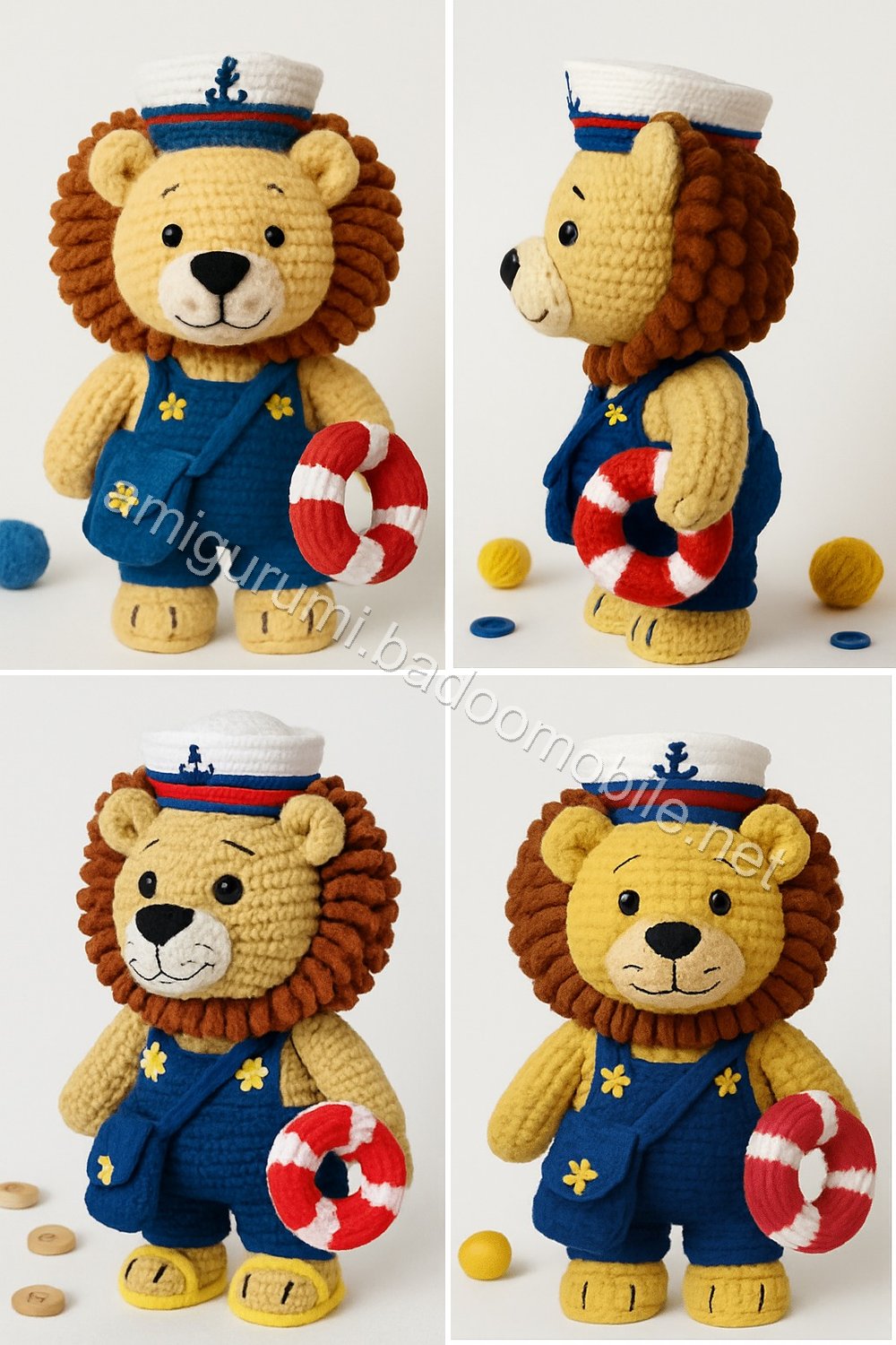 Amigurumi Captain Leo Free Pattern