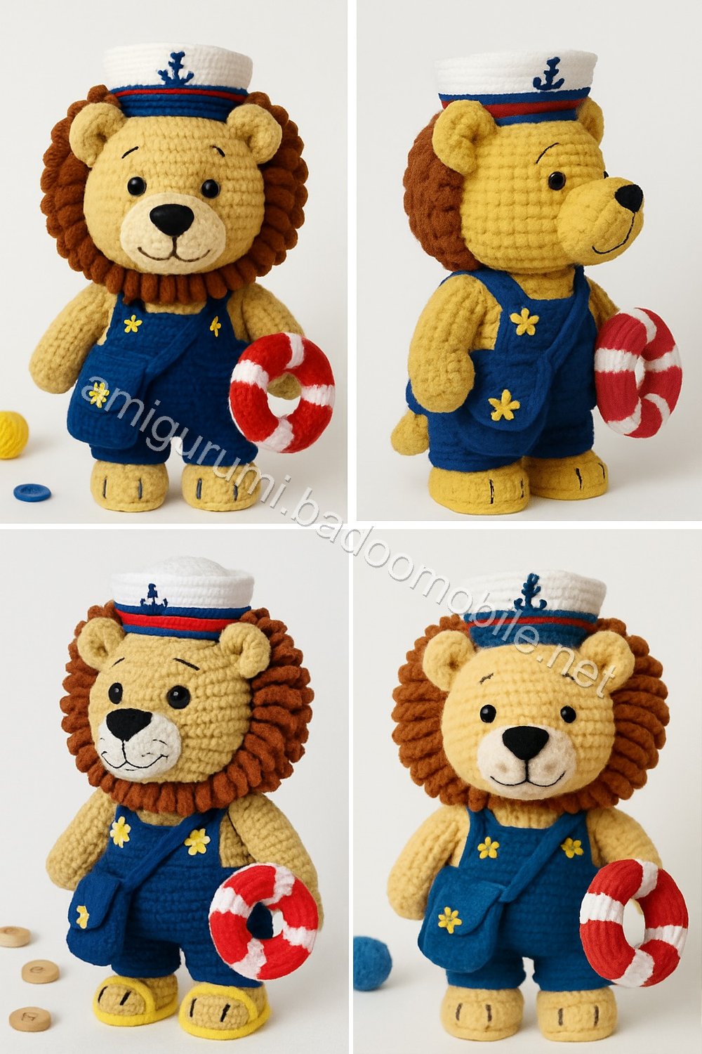 Amigurumi Captain Leo Free Pattern