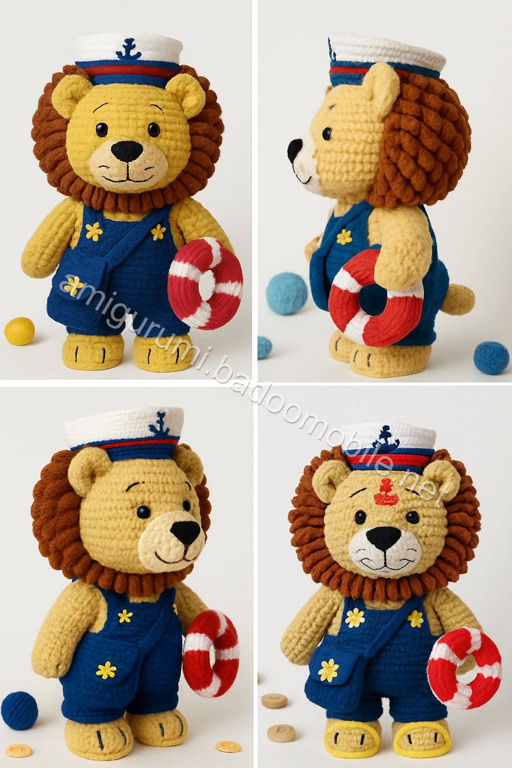 Amigurumi Captain Leo Free Pattern