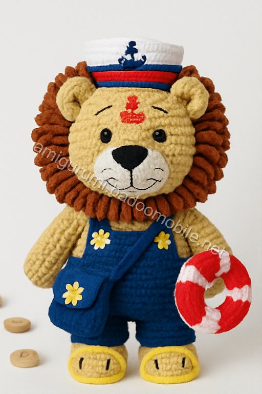 Amigurumi Captain Leo Free Pattern