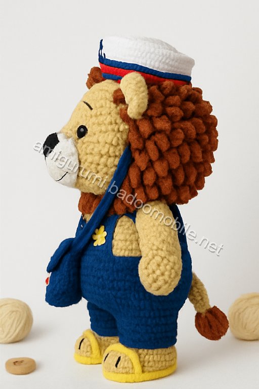 Amigurumi Captain Leo Free Pattern