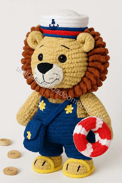 Amigurumi Captain Leo Free Pattern