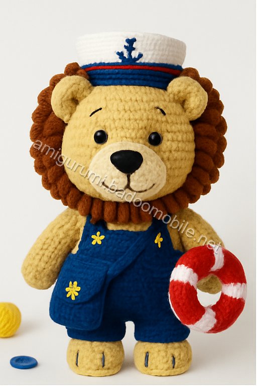 Amigurumi Captain Leo Free Pattern