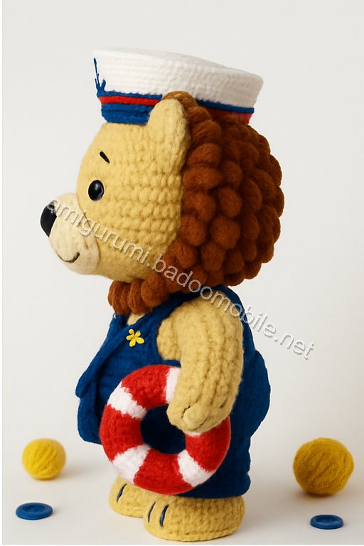 Amigurumi Captain Leo Free Pattern