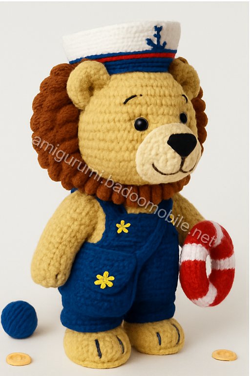 Amigurumi Captain Leo Free Pattern