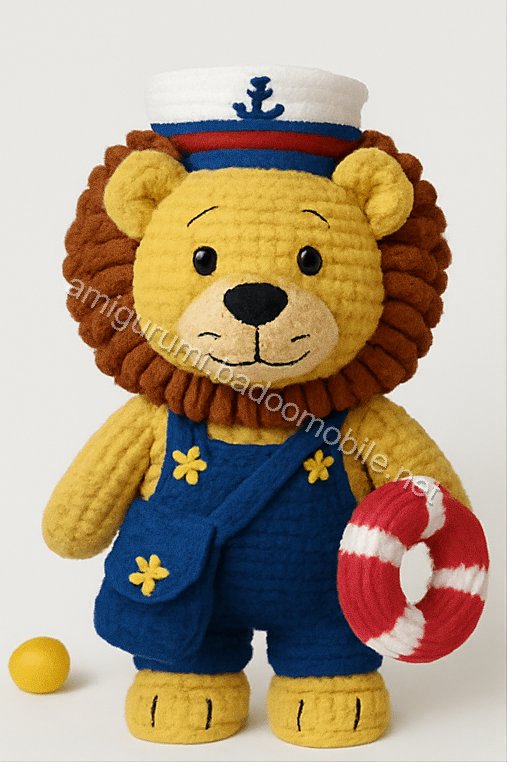 Amigurumi Captain Leo Free Pattern