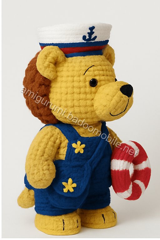 Amigurumi Captain Leo Free Pattern