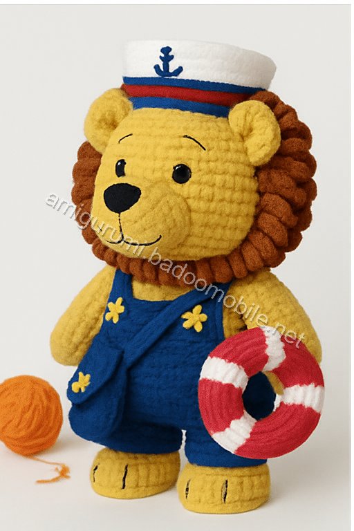 Amigurumi Captain Leo Free Pattern