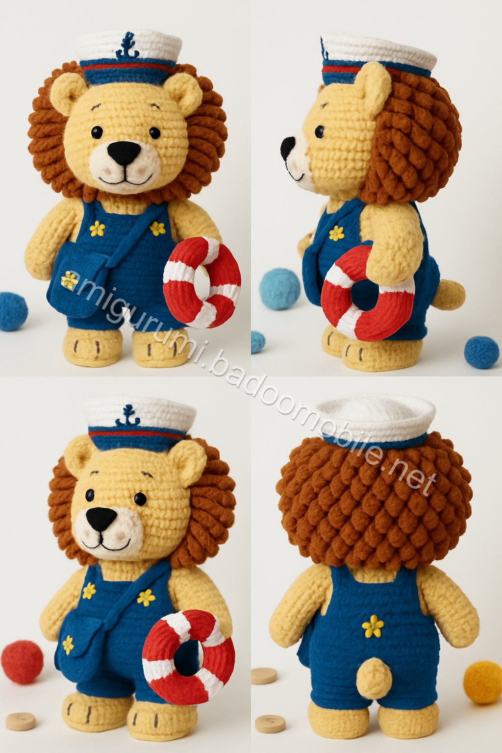 Amigurumi Captain Leo Free Pattern