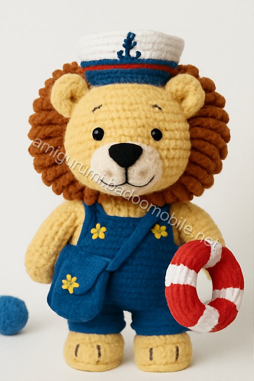 Amigurumi Captain Leo Free Pattern