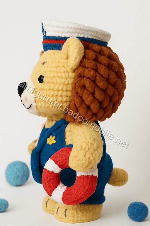 Amigurumi Captain Leo Free Pattern