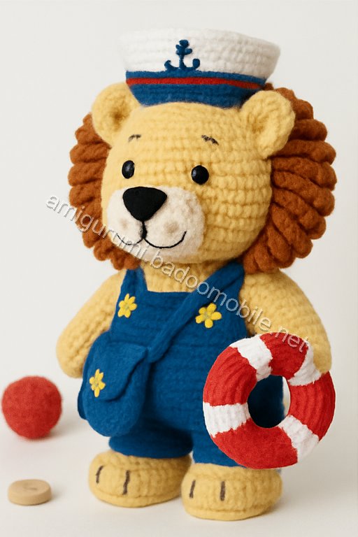Amigurumi Captain Leo Free Pattern