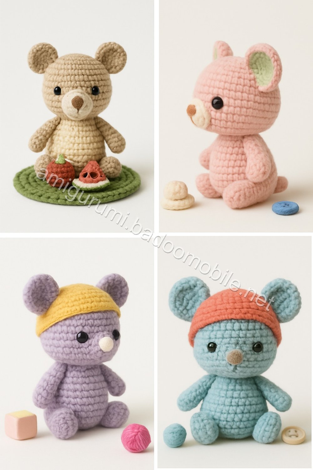 Amigurumi Forest Mouse Free Pattern